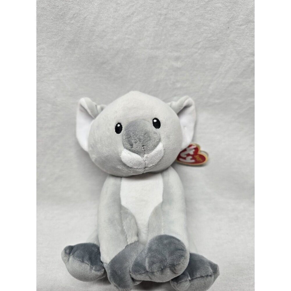 BABY TY Cherish Koala Bear 7" Gray Plush 2017 Sewn Eyes Stuffed Toy